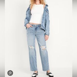 EUC!! Old Navy Boyfriend Loose Mid rise Jeans